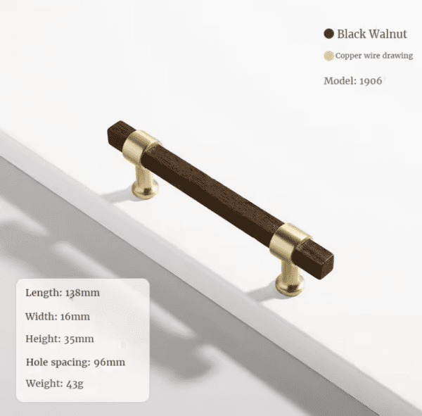 Stockholm cabinet handles